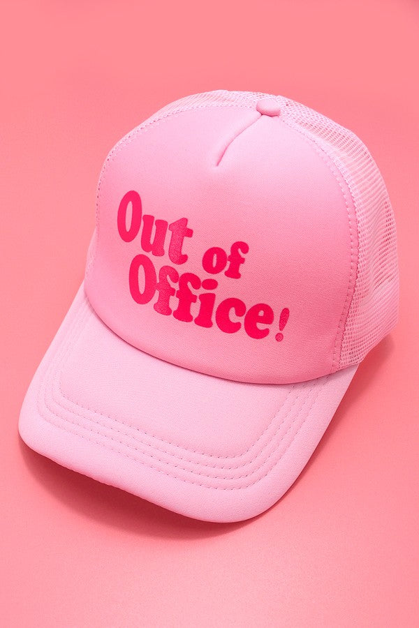 Out Of Office Trucker Cap - Image 4