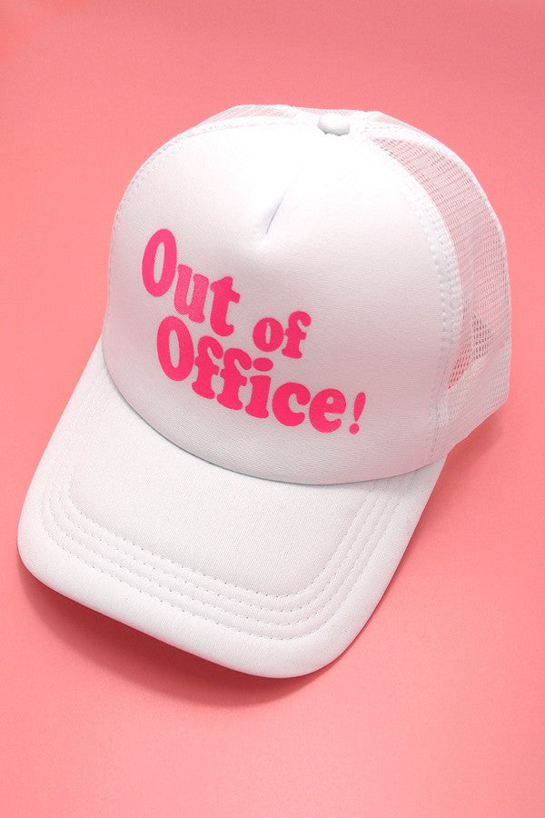 Out Of Office Trucker Cap - Image 3