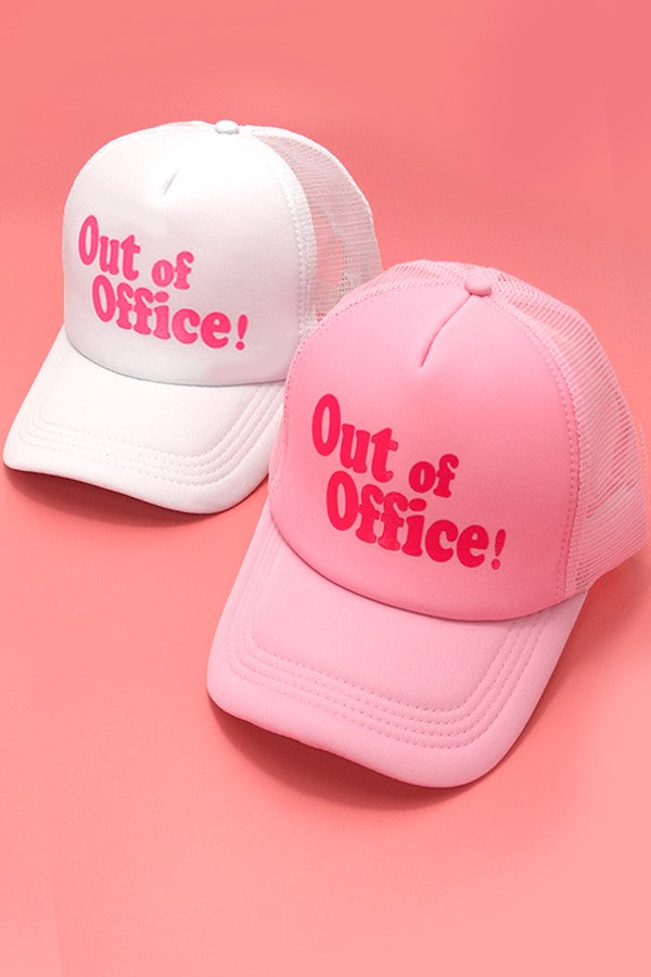 Out Of Office Trucker Cap