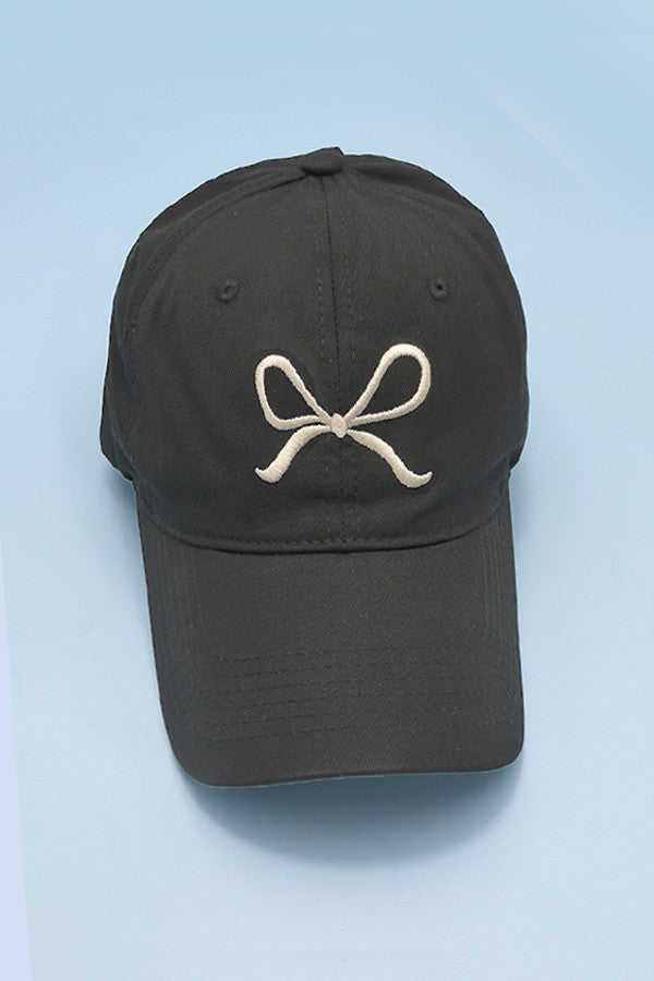 Bow Ribbon Baseball Cap - Image 2