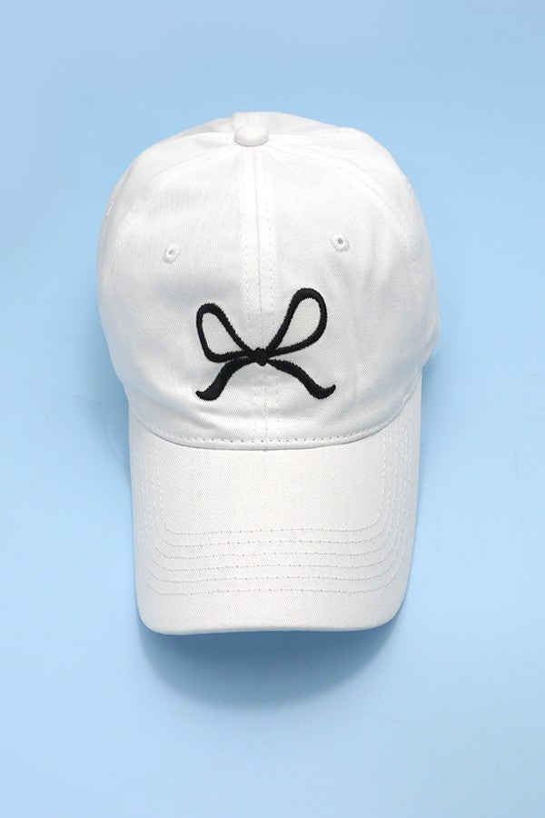 Bow Ribbon Baseball Cap - Image 3