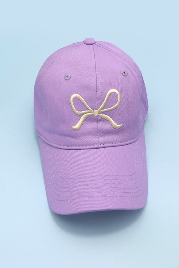 Bow Ribbon Baseball Cap - Image 6