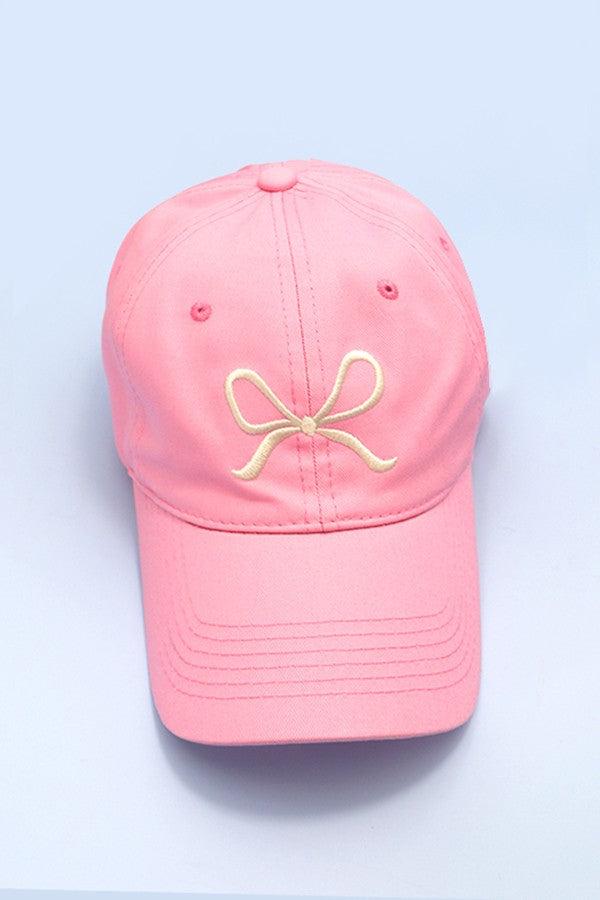 Bow Ribbon Baseball Cap - Image 7