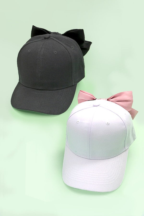 Big Bow Ribbon Baseball Cap - Image 2