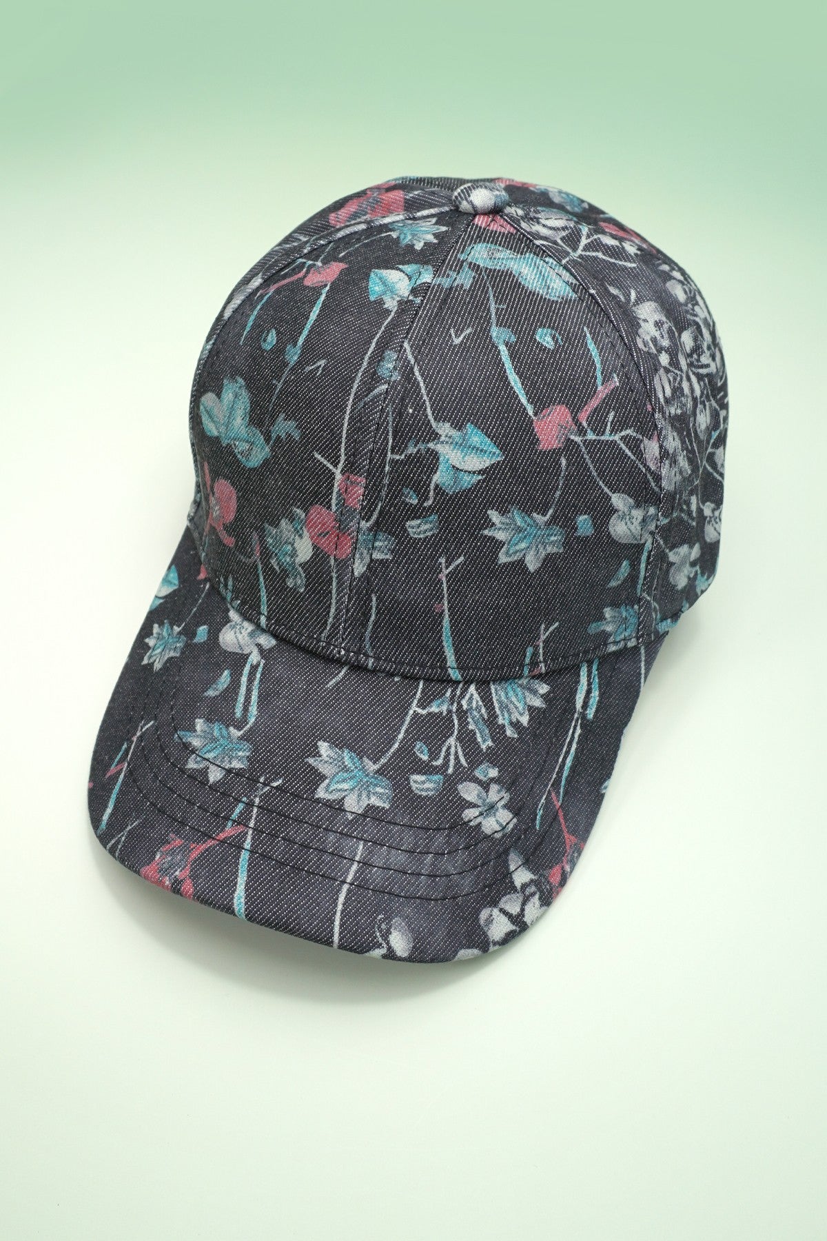 Floral Jean Casual Baseball Cap - Image 5