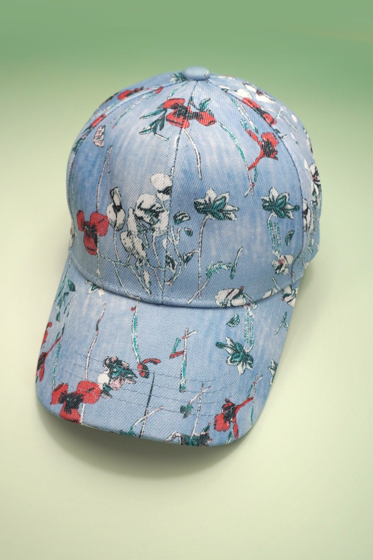 Floral Jean Casual Baseball Cap - Image 4
