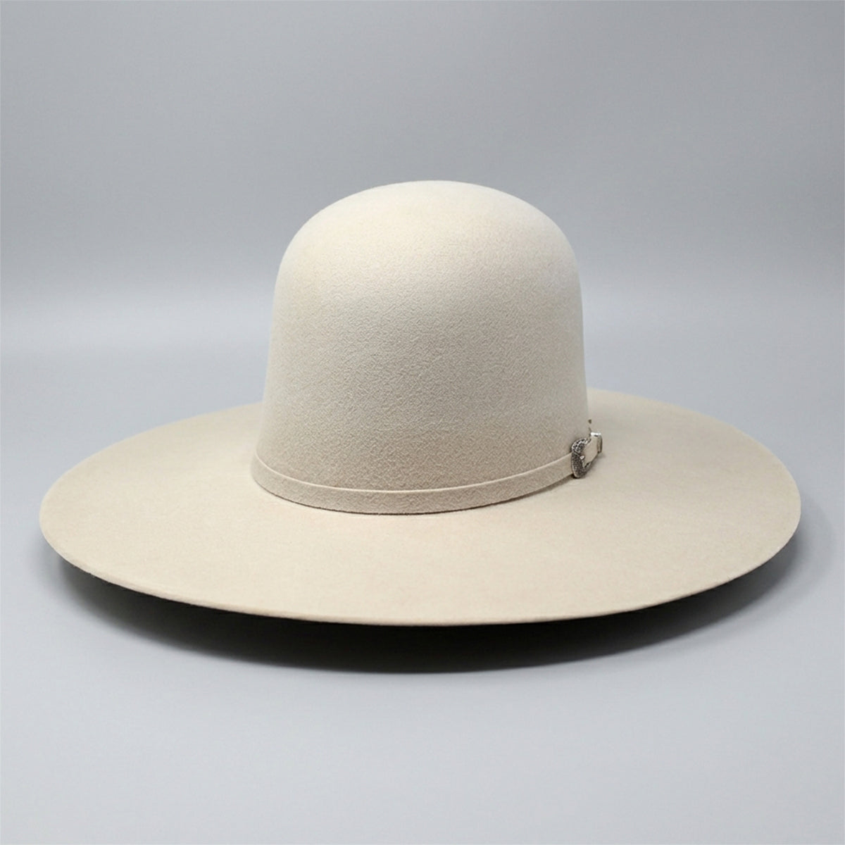 Cuernos Chuecos 6X Silverbelly Open Crown Cowboy Felt Hat