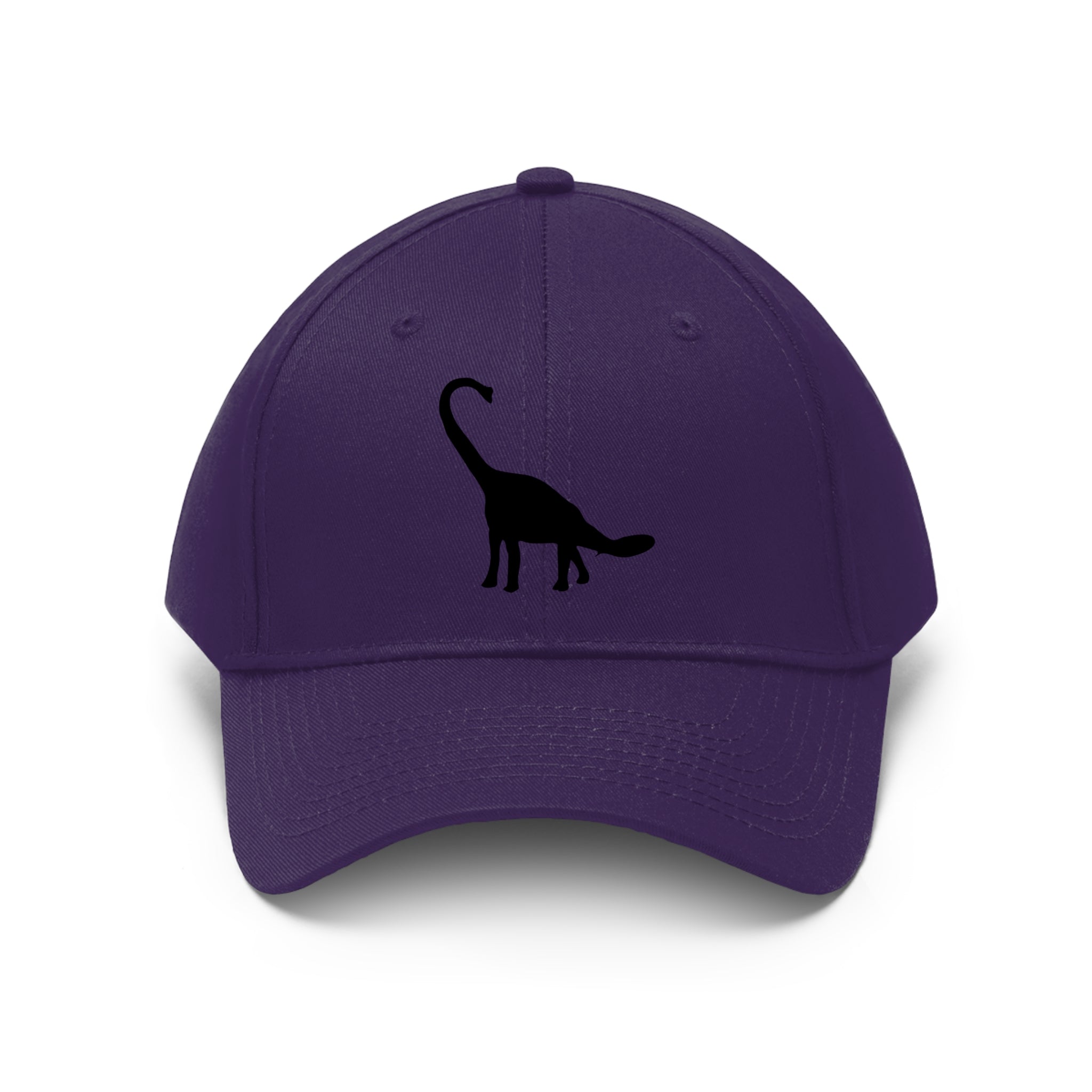 Brachiosaurus Unisex Twill Hat | Paleontologist Gift for Dinosaur Lovers