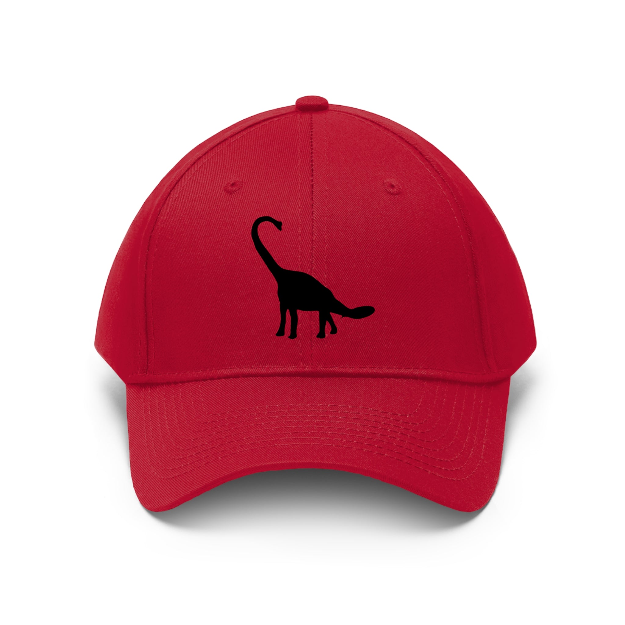 Brachiosaurus Unisex Twill Hat | Paleontologist Gift for Dinosaur Lovers