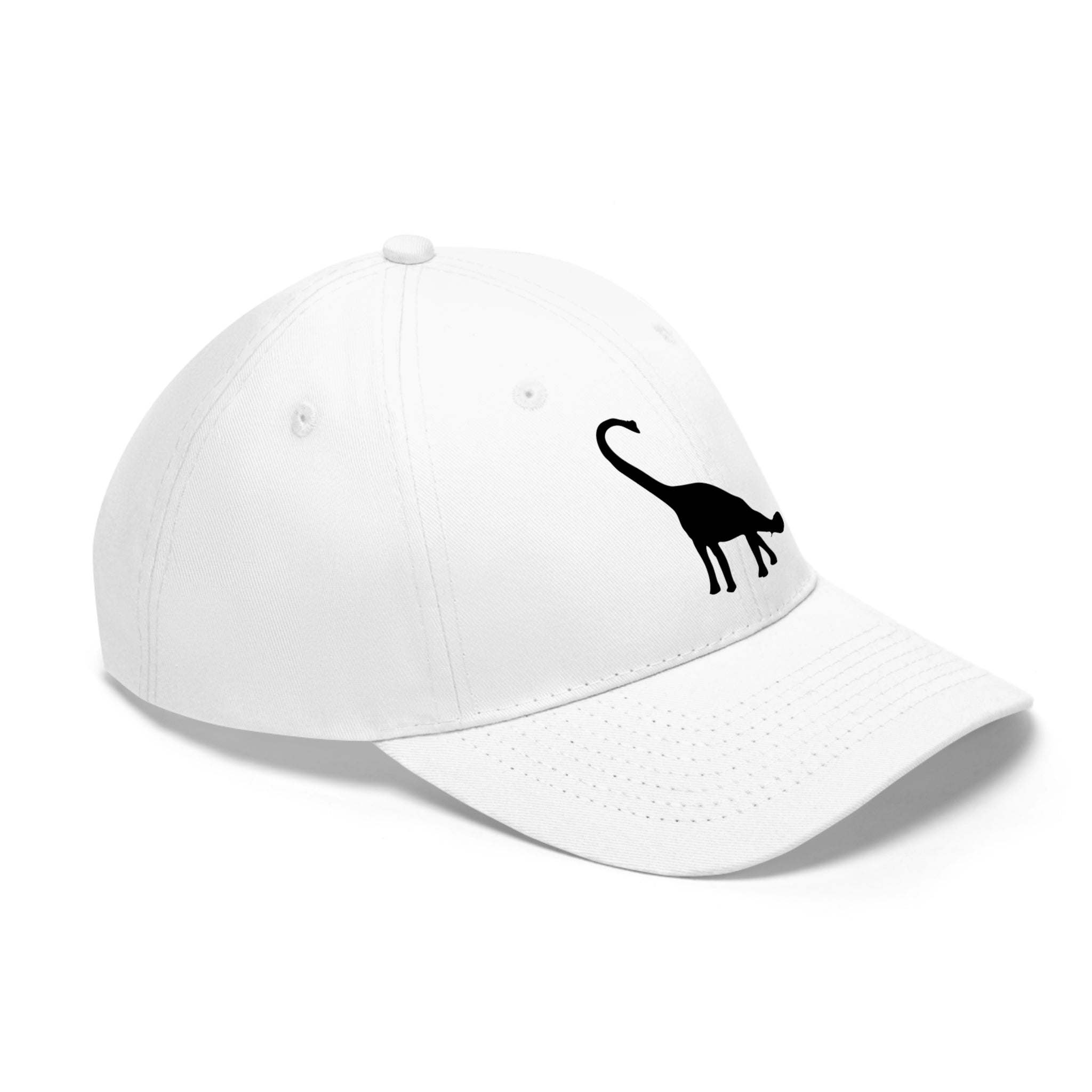 Brachiosaurus Unisex Twill Hat | Paleontologist Gift for Dinosaur Lovers