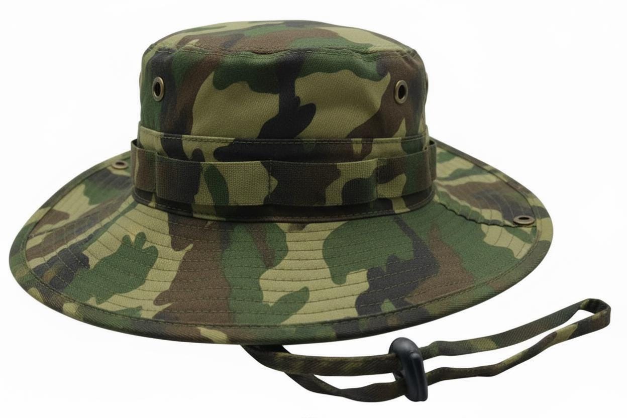 Cotton Boonie Hat - Adjustable UPF 50+ Outdoor Sun Protection - Image 6