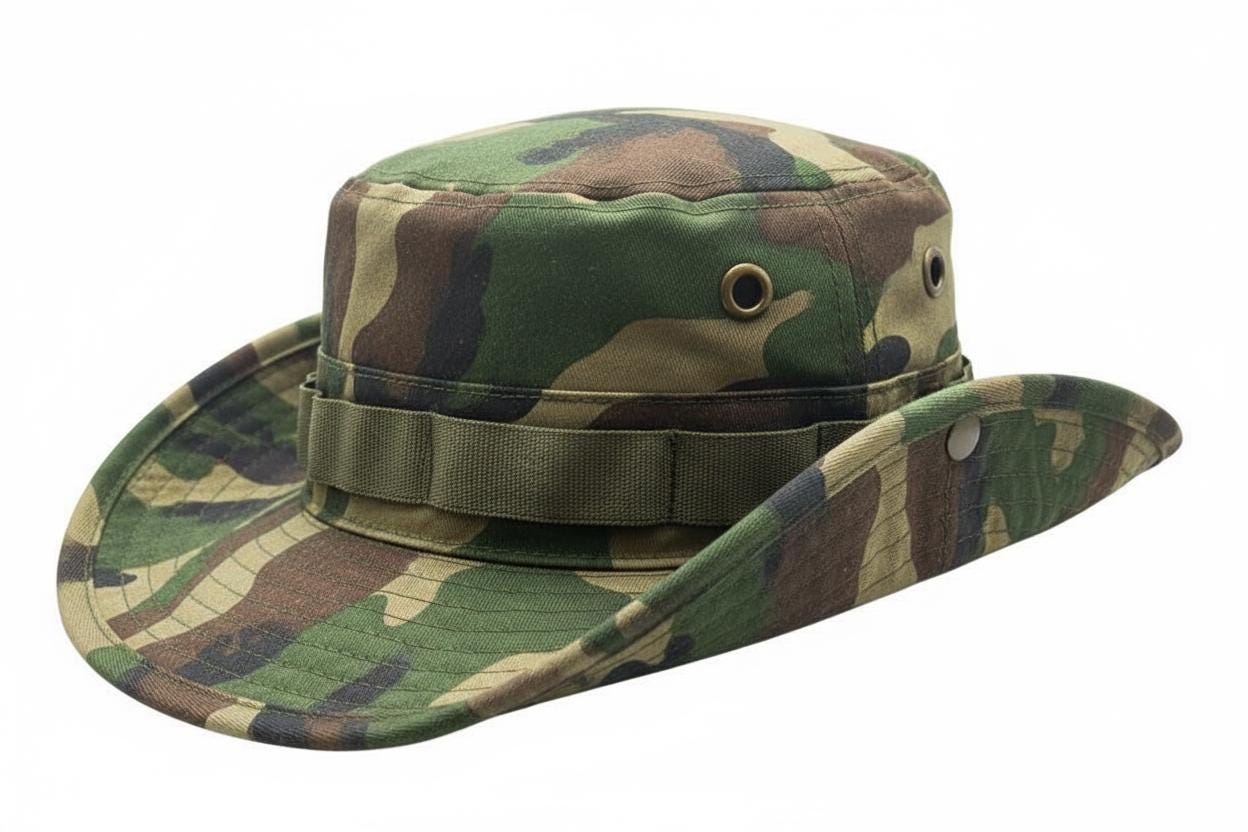 Cotton Boonie Hat - Adjustable UPF 50+ Outdoor Sun Protection - Image 7