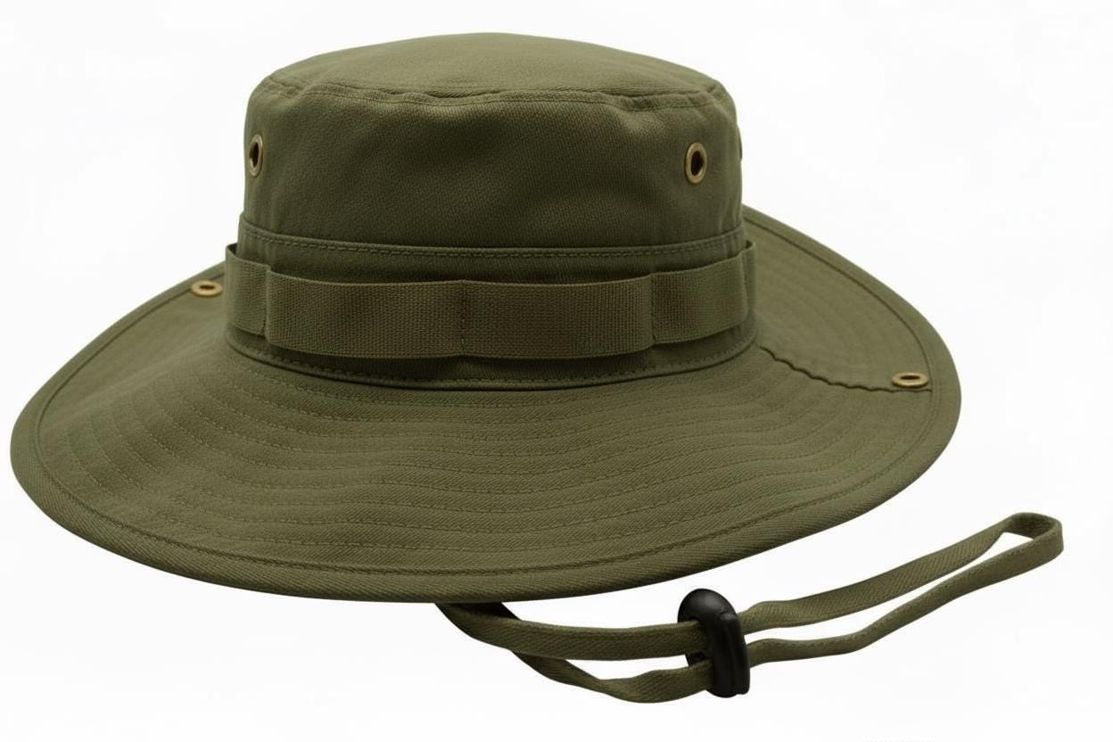 Cotton Boonie Hat - Adjustable UPF 50+ Outdoor Sun Protection - Image 11