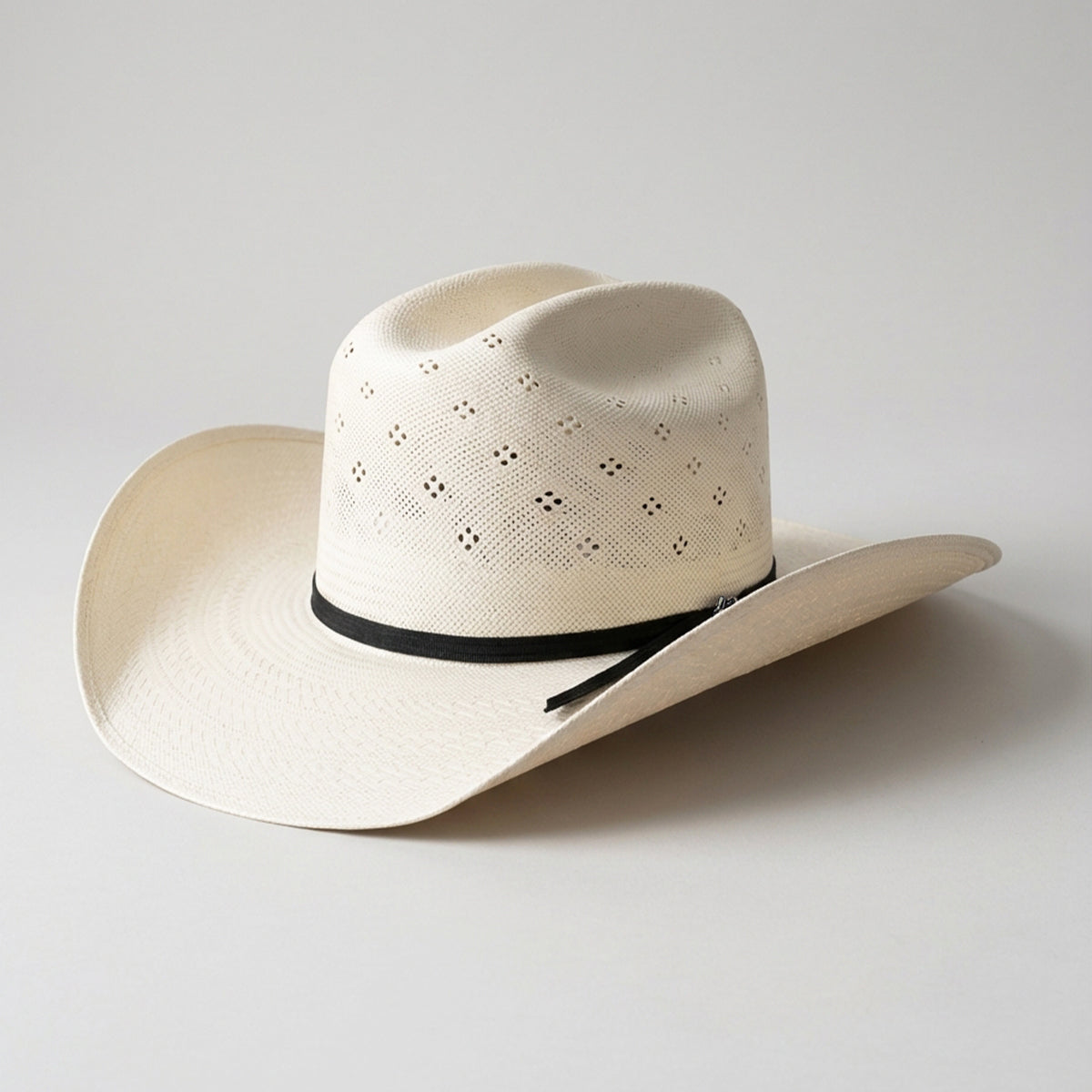 Tombstone 30X Roper Flower Vented Straw Cowboy Hat